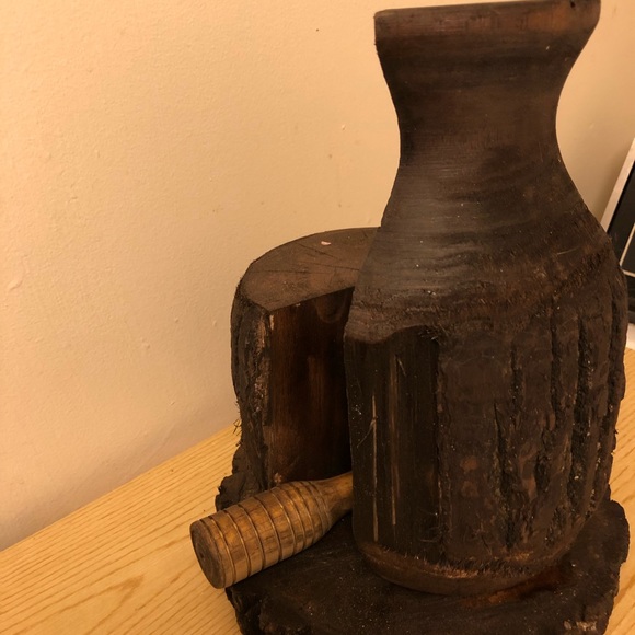 💥Hand-craved Solid Wood Tablet Decor💥 - Picture 3 of 6